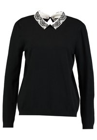 NAF NAF Stickad tröja - black