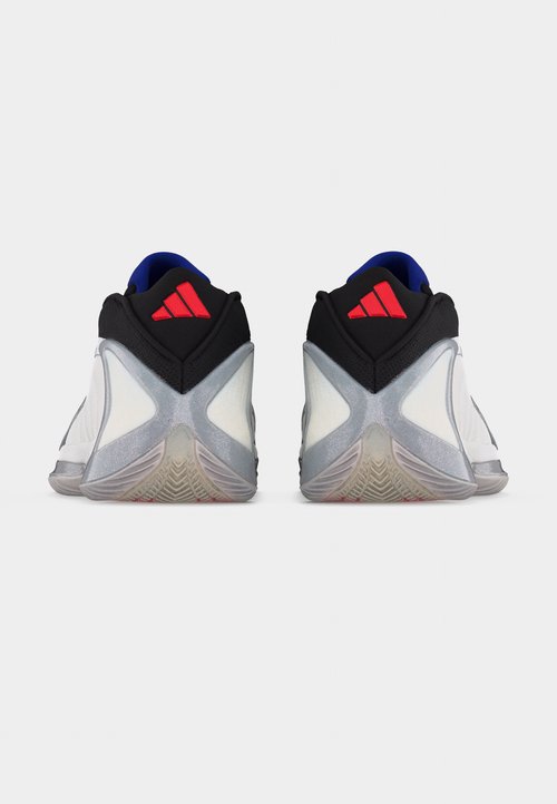 adidas ANTHONY EDWARDS 2 UNISEX - Zapatillas de baloncesto - footwear white/lucid red/silver-coloured metallic — foto 4