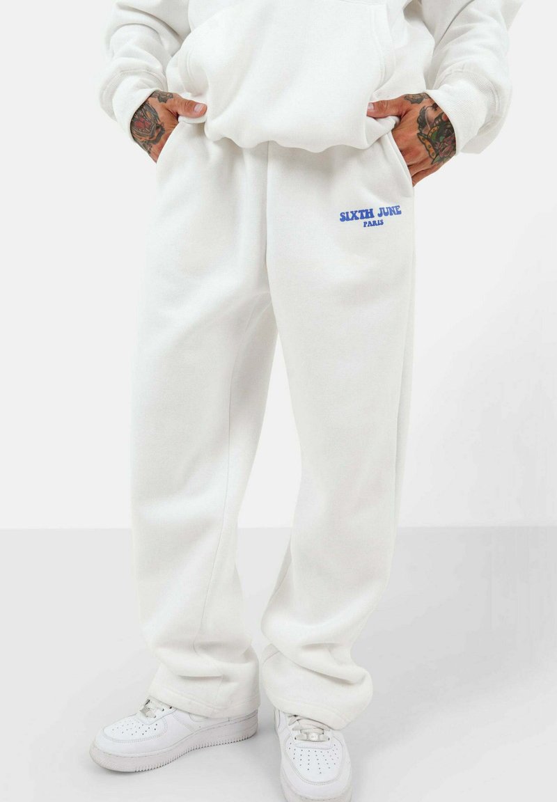 Sixth June RETRO - Jogginghose - white