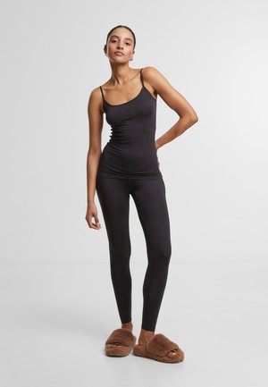 2-PACK - Leggings - Trousers - black