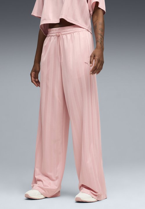 PUMA LEAGUE MIT WEITEM BEIN - Tracksuit bottoms - rosy outlook — photo 5
