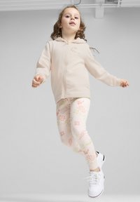 Puma ESS HOODIE - Felpa con zip - island pink