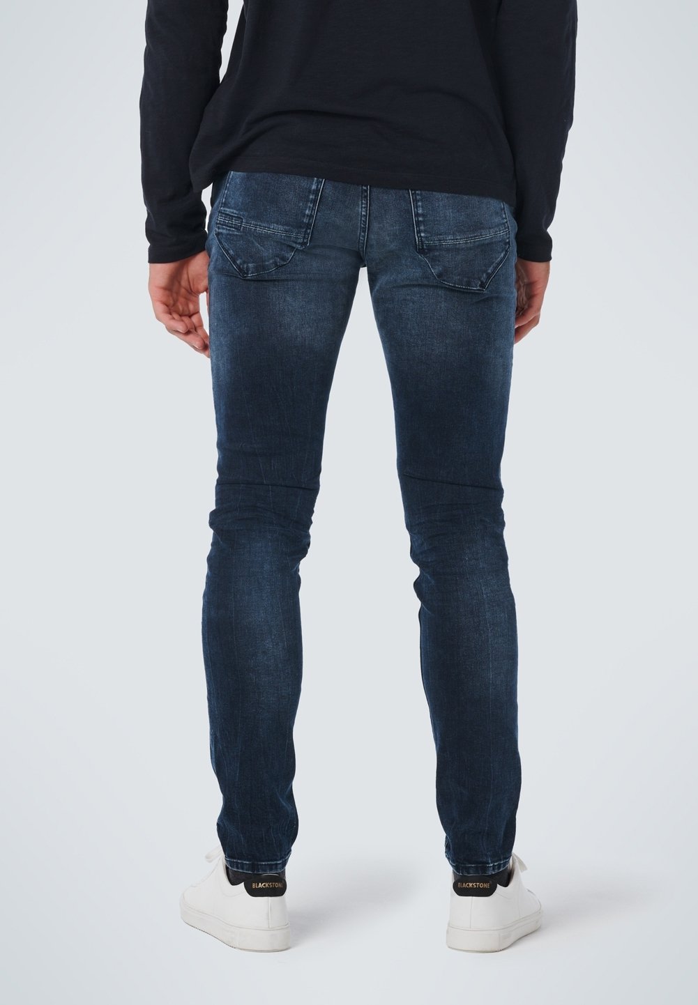 NO EXCESS STRETCH - Slim fit jeans - dark denim/blue denim