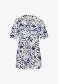 Selected, blau mint geblümt