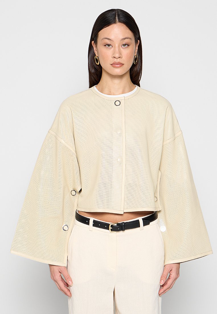 DAY Birger et Mikkelsen Leren jas beige DAY Birger et Mikkelsen Leren jas beige