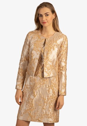 JACQUARD - Blazer - gold