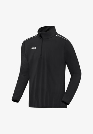 FUSSBALL TEAMSPORT TEAM RAINZIP - Long sleeved top - schwarz
