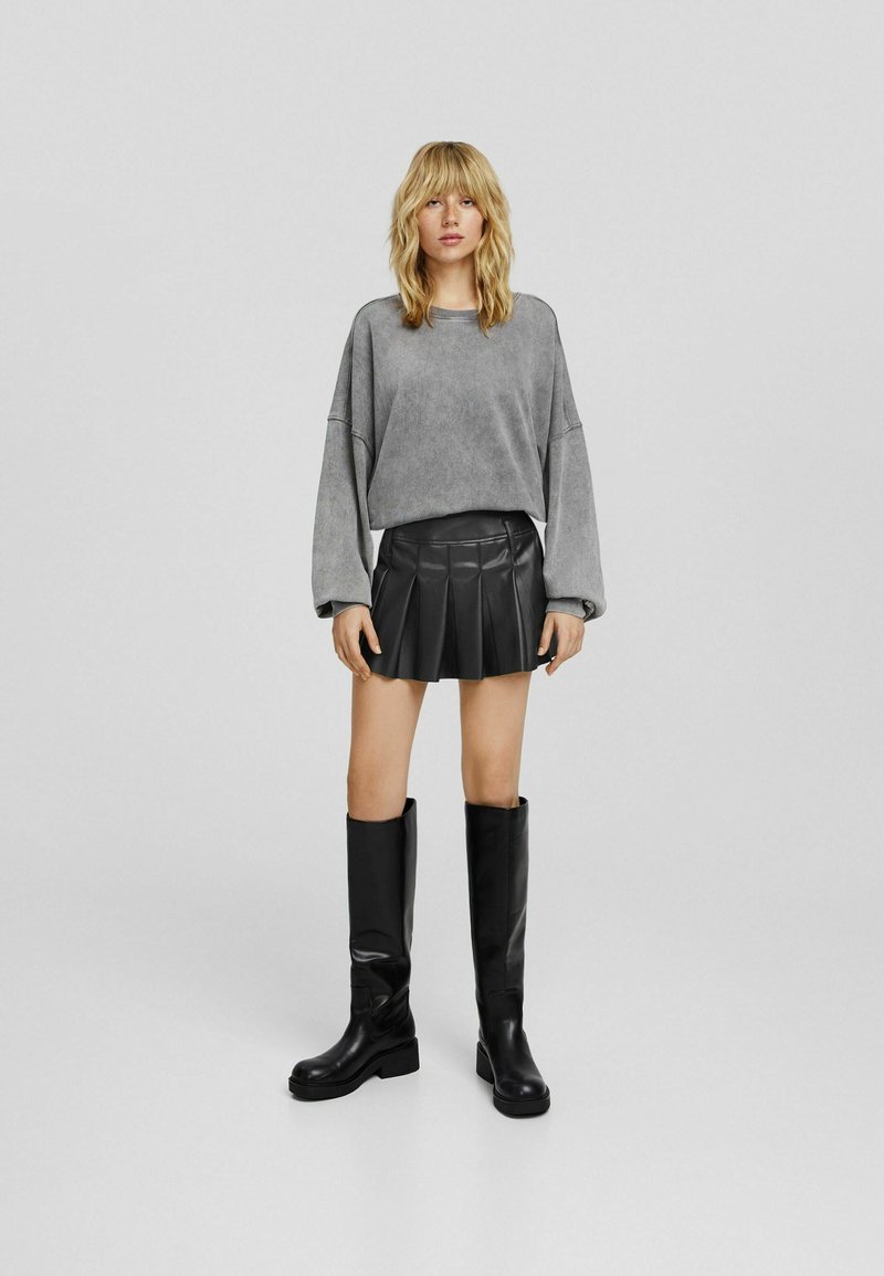 Bershka Minirok zwart Bershka Minirok zwart