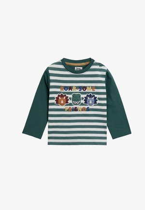 REGULAR FIT - APPLIQUÉ MOTIF - Ilgarankovis viršutinės dalies drabužis - green