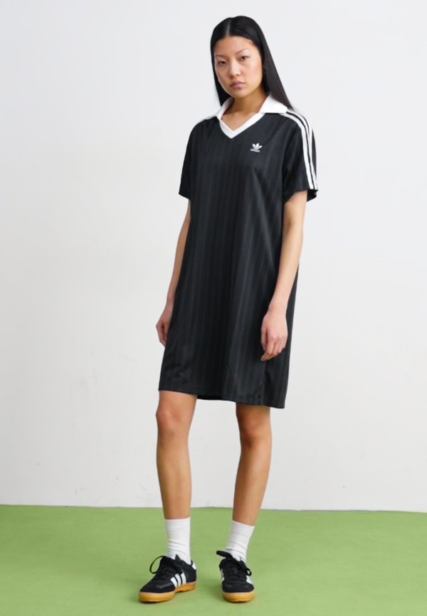 V NECK DRESS - Jersey dress4