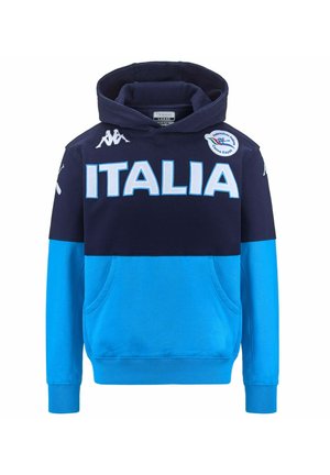 Felpa con cappuccio - blue marine-azure