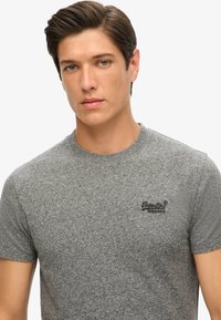 Superdry & Co VINTAGE LOGO  - T-shirt basic - asphalt grey grit