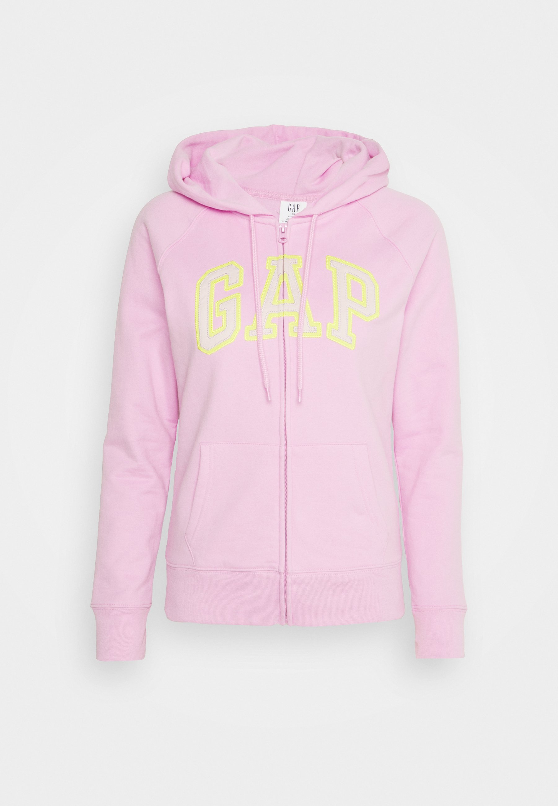 Purple zip-up college