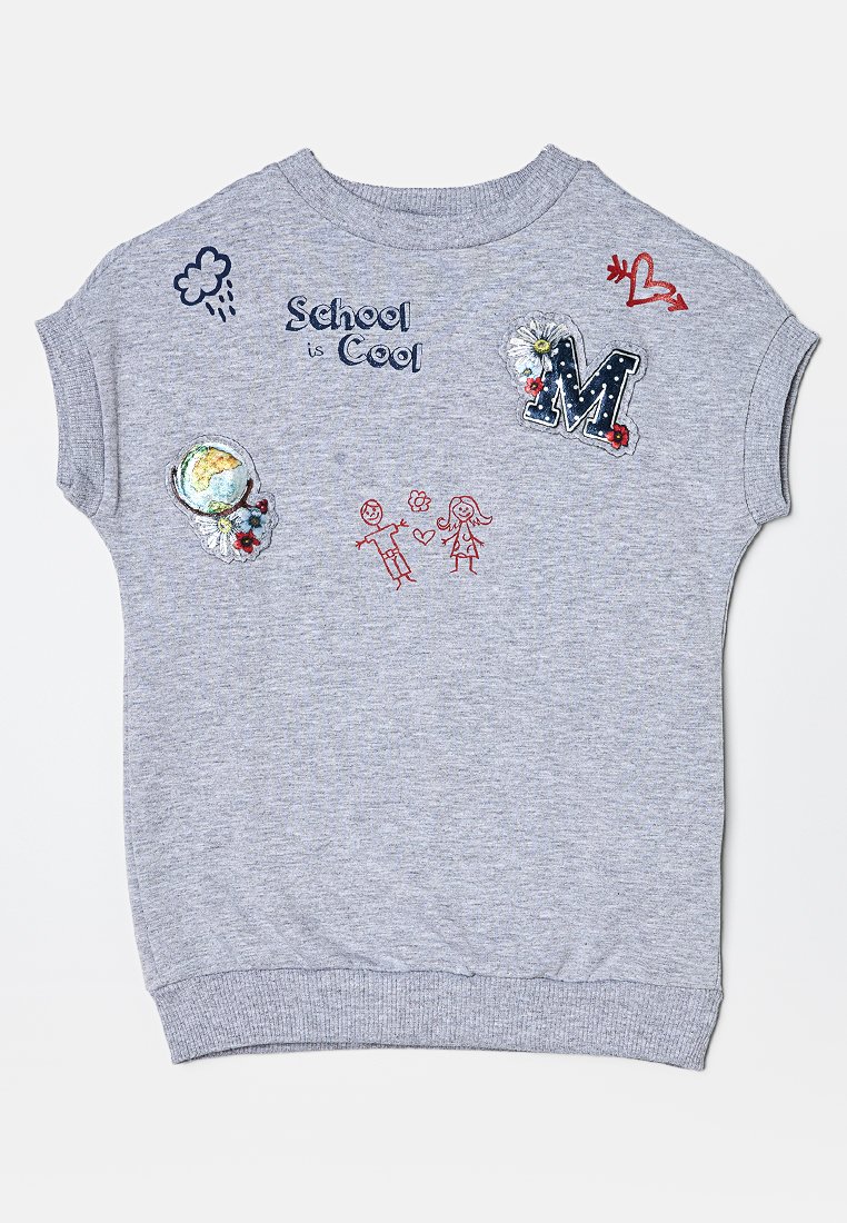 Monnalisa Jurk grijs