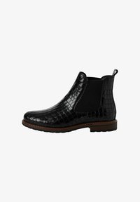 Tamaris CHELSEA - Poolsaapad - blk lea croco/must - Zalando.ee