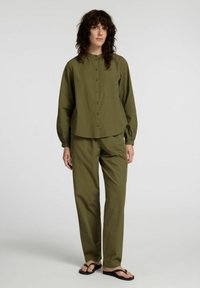 Selected Femme SLFBLAIR - Pantaloni - khaki
