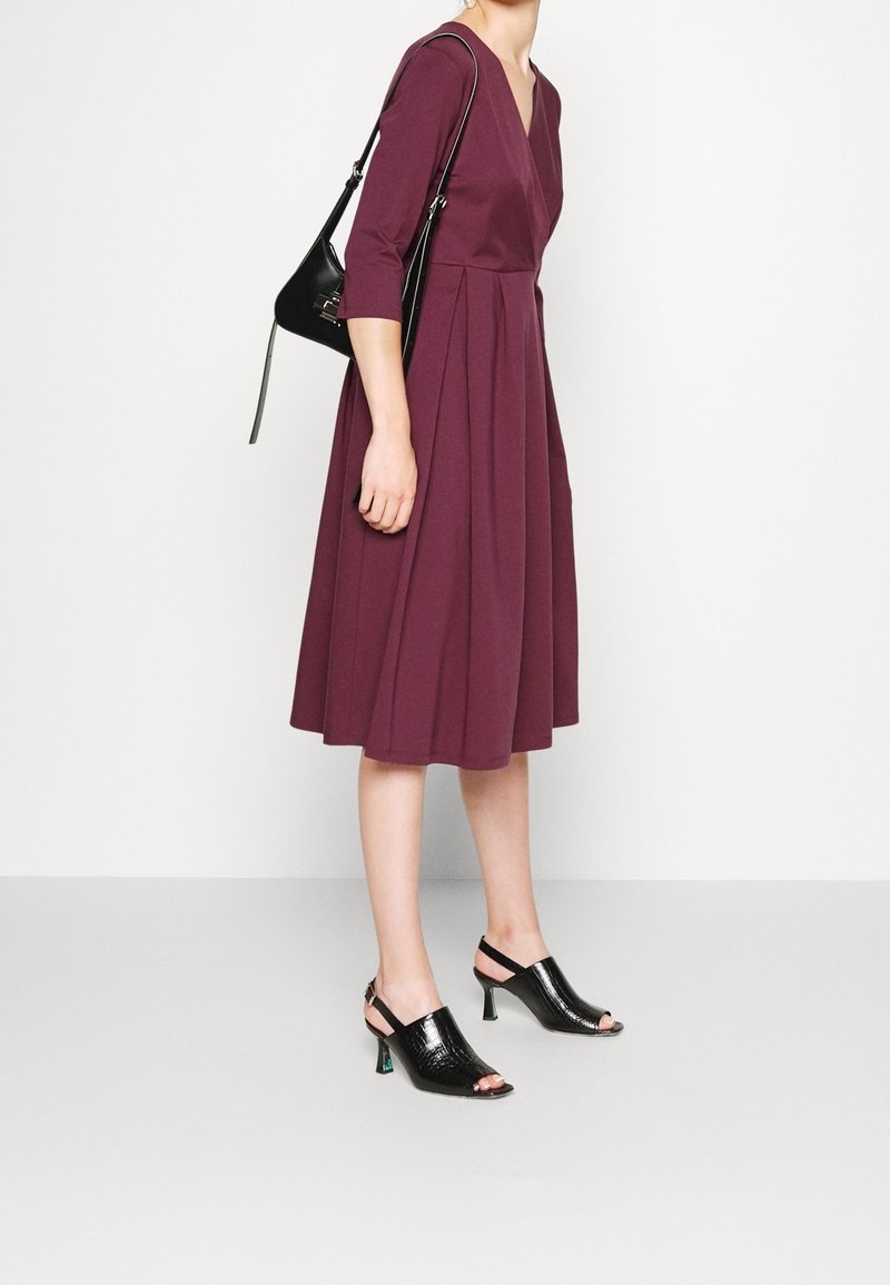 max mara burgundy dress Opaco Gown