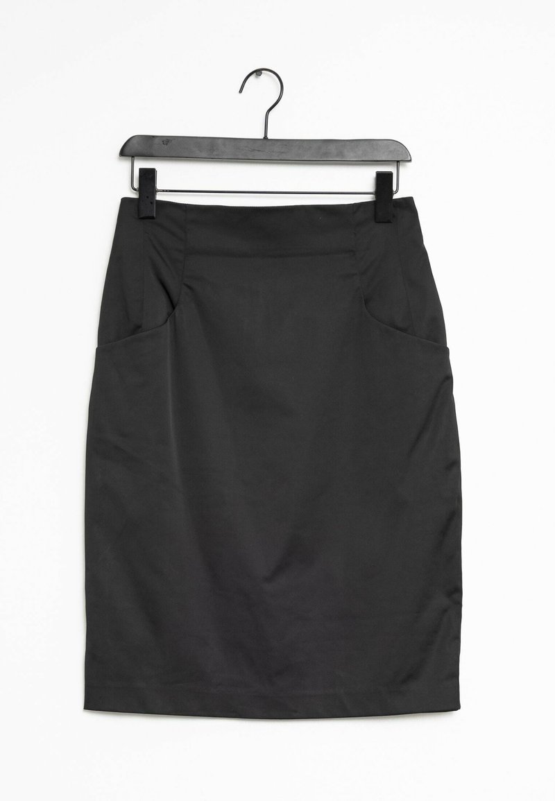 Mango Jupe crayon - black