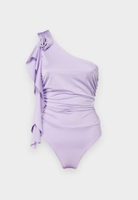 SELENE FLOWER RUFFLE - Top - lavender
