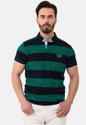 Cipo & Baxx Polo - navyblue green