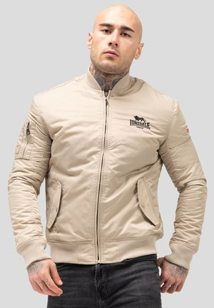 PASSFORM TERN HILL - Bomberjacke - sand/black