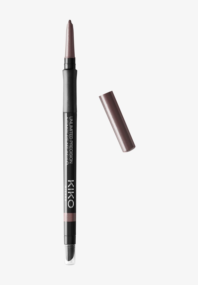 KIKO Milano - UNLIMITED PRECISION AUTOMATIC EYELINER AND KHÔL 18 - Eyeliner - shimmering dark taupe, Agrandir