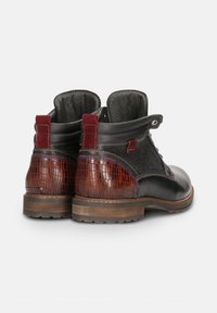 Australian Footwear CONLEY GEKLEED  - Stivaletti stringati - black burgundy