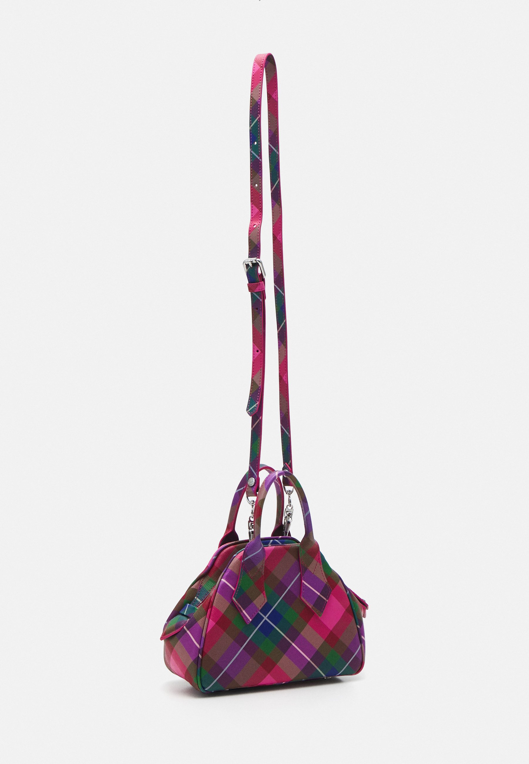 【Vivienne Westwood】Mini Yasmin Tote Bag Candy Tartan Yasmine Print Small Bag | Candy Tartan – Parlour X