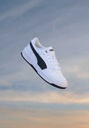 Puma REBOUND SLAM JR UNISEX - Αθλητικά παπούτσια - white/black
