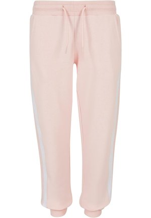 COLLAGE CONTRAST - Joggebukse - pink white pink