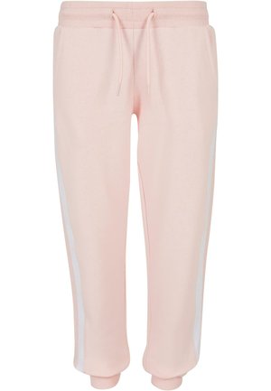 COLLAGE CONTRAST - Pantalones deportivos - pink white pink