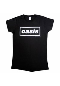 Paradiso Clothing DECCA BAND LOGO  - Print T-shirt - black