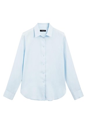 Massimo Dutti FLOWING LONG SLEEVE - Hemdbluse - blue