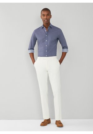Hackett London GEO FLORAL - Camisa - navy blue