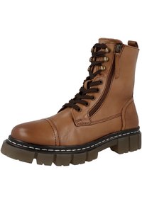 s.Oliver Stivaletti con plateau - brown