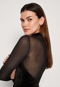 NAF NAF OPRIA BODY - Μπλούζα με μακριά μανίκια - noir