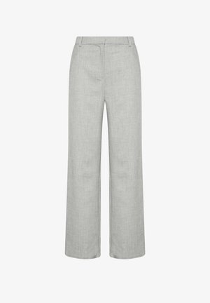 Long Tall Sally, TALL WIDE LEG TROUSERS - Housut - light grey