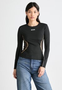 BOSS ENERGETICA - Langarmshirt - black