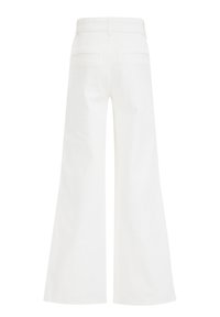 WE Fashion BLUE RIDGE - Flared jeans - white