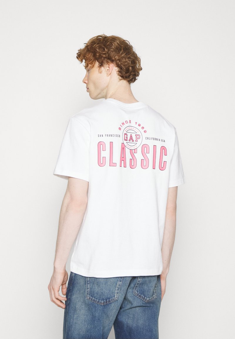 GAP Tshirts print fresh white/hvid Zalando.dk