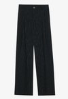 Trousers - black/white