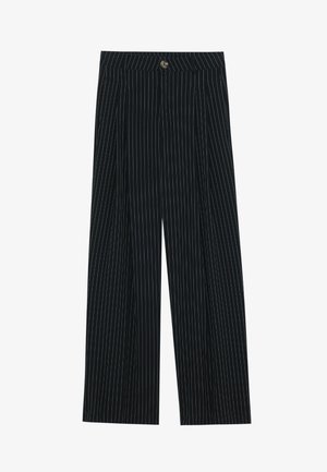 Trousers - black/white