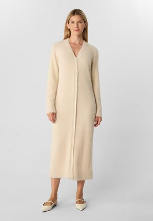 Strickkleid - beige