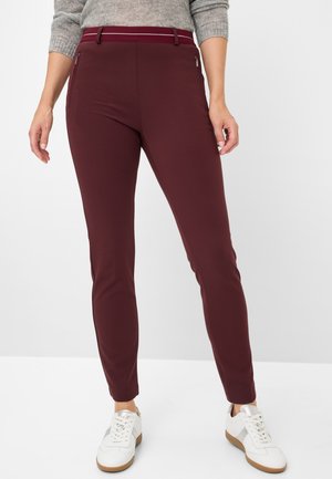 STYLE LILLYTH - Stoffhose - amarone
