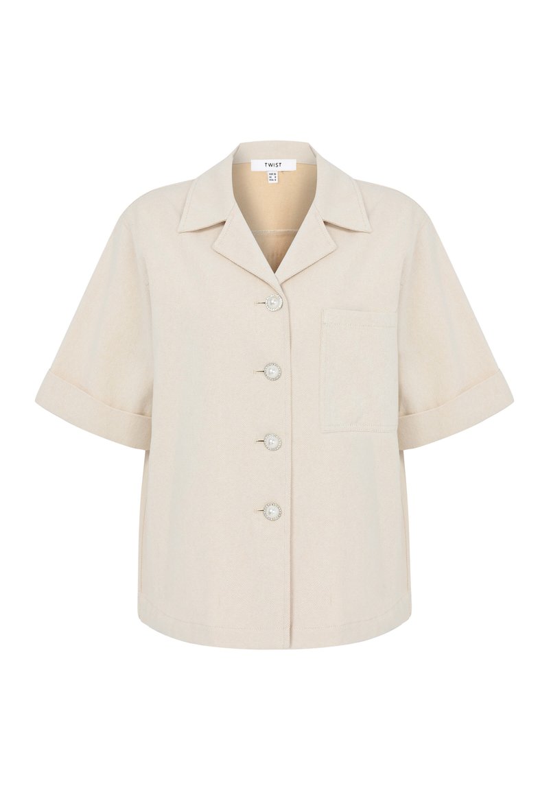 Damen Leichte Jacken | Twist Leichte Jacke cream/hellgelb - SC58687 Damen Leichte Jacken | Twist Leichte Jacke cream/hellgelb - SC58687