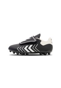 Hummel HATTRICK - Fodboldstøvler til fast underlag - black white