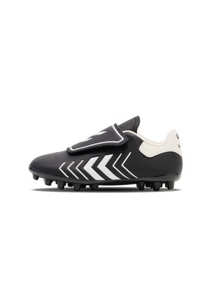 HATTRICK MG JR UNISEX - Botas de fútbol con tacos - black white