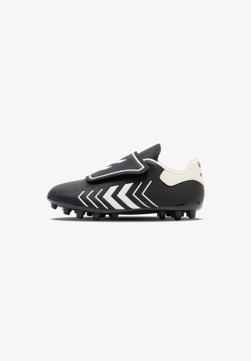 Hummel HATTRICK MG. JR. - Fußballschuhe Kunstrasen - black white