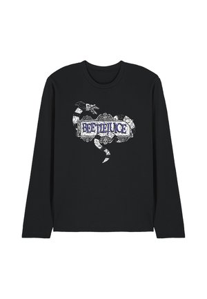 Warner Brothers, BEETLEJUICE/LOGO - Long sleeved top - black