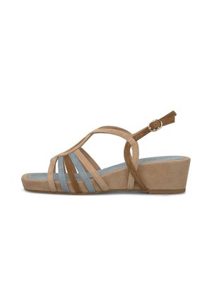Alma en Pena, Sandali con plateau - blue denim